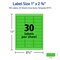 Avery Printable Address Labels with Sure Feed, 1" x 2-5/8", Neon Green, Laser & Inkjet Compatible, 750 Blank Labels Total, Great for Branding, Mailing, Organizing, and More (5971)